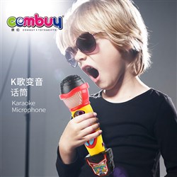 CB777894 CB797410 - New product cartoon voice changing set head light music baby microphone toy